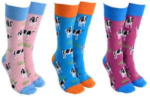 Gift: Sock Society - Cows