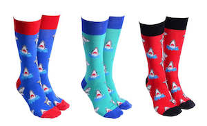 Sock Society - Shark Attack