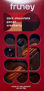 Fruney Dark Chocolate, Pecan & Cranberry