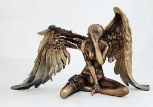 Steampunk Angel in Despair