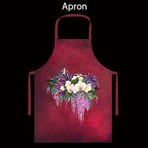 Gift: NZ Artwork Apron - Kingfisher