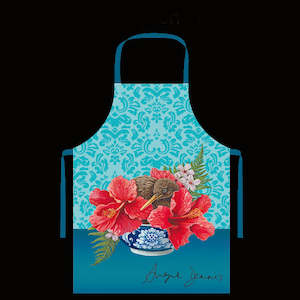 NZ Artwork Apron Kiwi