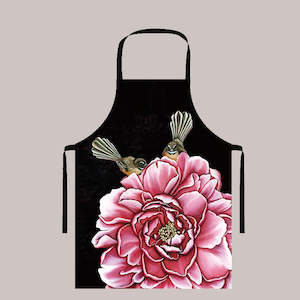 NZ Artwork Apron Two Fantails