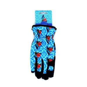 NZ Artwork Garden Gloves Tui on cup