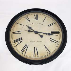 Large Wall Clock - Roman Numerals