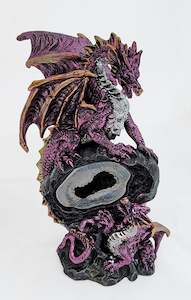 Purple Dragon Geode