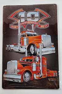 Big Rig Tin Sign