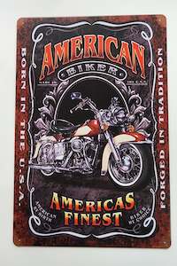 Gift: Americas Finest Tin Sign