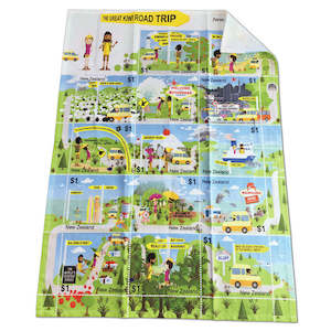 Roadtrip Tea Towel