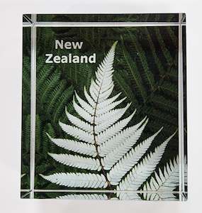 Fern Glass Block