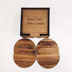 Rimu Coasters (4) in Display Box