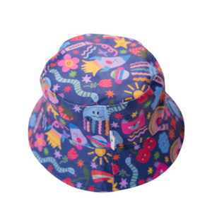 Reversible Bucket Hat | Sticker Book