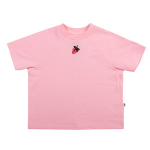 Raglan Box Tee | Pink