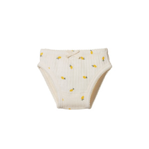 Pointelle Knickers | Lemon