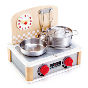 Internet only: Hape 2 in 1 Kitchen & Grill Set