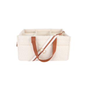 Bunnie Caddie Nappy Organiser | Teddy Cream