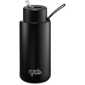 Frank Green Ceramic 1 Litre/34oz Reusable Bottle | Straw Lid