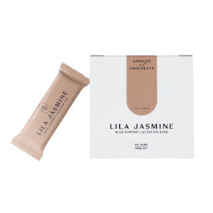 Lila Jasmine Lactation Bars | Apricot & Dark Chocolate