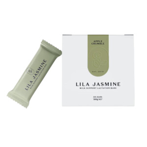 Lila Jasmine Lactation Bars | Apple Crumble