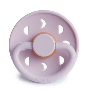 FRIGG Moon Phase Natural Rubber Pacifier | Soft Lilac