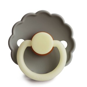 FRIGG Daisy Natural Rubber Pacifier | Portobello Night