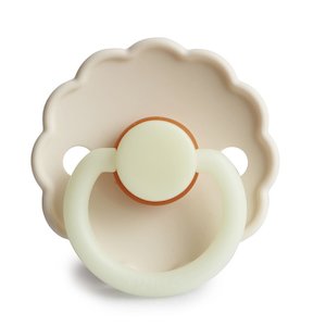 FRIGG Daisy Natural Rubber Pacifier | Cream Night