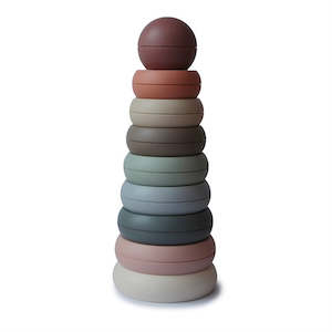 Mushie Stacking Ring Tower - Original