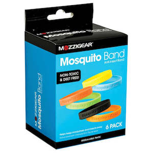 MOZZIGEAR MOSQUITO BAND VALUE  6 PK