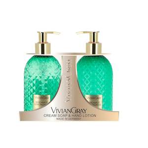 Gemstone Bergamot & Lemongrass Hand Set 2 X 300ml