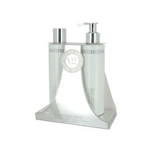 White Crystal Giftset:shower Gel & Body Lotion 2x 250ml