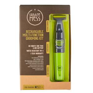 Urbane Mess - Rechargable Multifunction Grooming Kit