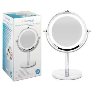 Bodysense Pedestal Chrome Mirror Led - 5x