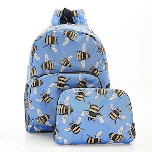 MINI BACKPACK - BLUE BEES