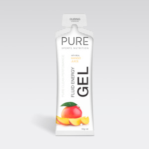 Pure Fluid Energy Gel 50g - Mango (18 Gels)