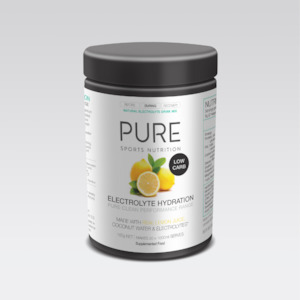 Pure Electrolyte Hydration L-carb Tub 160g - Lemon