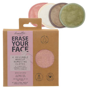 Chutneys or relishes: EYF MAKEUP REMOVING CIRCULAR 4 PACK - PASTEL