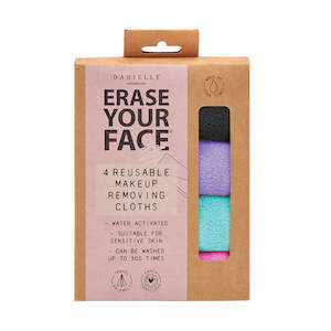 EYF MAKEUP REMOVING CLOTHS - 4 PK BRIGHTS