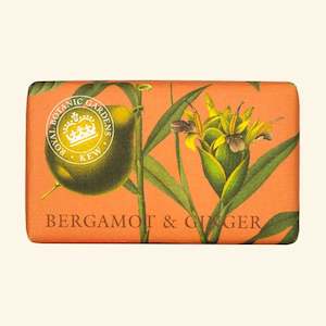 Kew - Bergamot & Ginger - 240g Shea Butter Soap