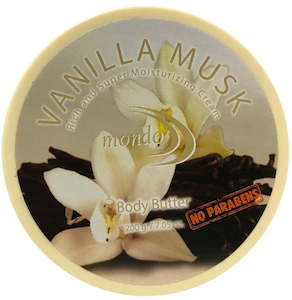 BODY BUTTER - VANILLA MUSK 200GM