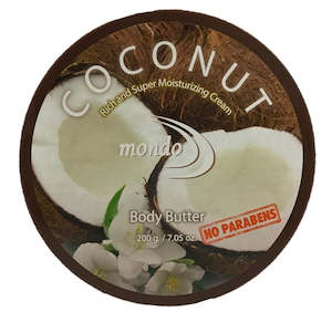 Chutneys or relishes: BODY BUTTER - COCONUT 200GM