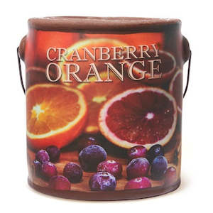 CHEERFUL - 6OZ MINI FARM FRESH CANDLE - CRANBERRY ORANGE