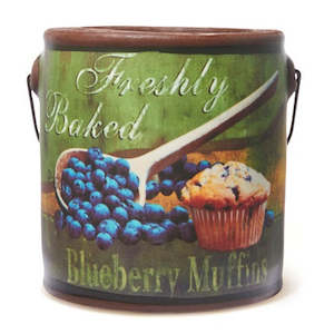 CHEERFUL - 6OZ MINI FARM FRESH CANDLE - BLUEBERRY MUFFINS