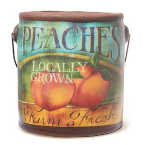 CHEERFUL - 6OZ MINI FARM FRESH CANDLE - JUICY PEACH