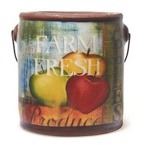 CHEERFUL - 6OZ MINI FARM FRESH CANDLE - JUICY APPLES