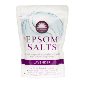 Chutneys or relishes: ELYSIUM EPSOM SALTS LAVENDER 450G