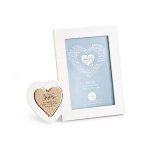 SISTER HEART PHOTO FRAME (PORTRAIT)