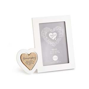 ANNIVERSARY HEART PHOTO FRAME (LANDSCAPE)