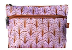 TOILET BAG WOMENS - FAN - CLUTCH