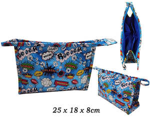 Toilet Bag Kids - Comic - Clutch