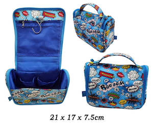 TOILET BAG KIDS - COMIC - HANG UP CADDY